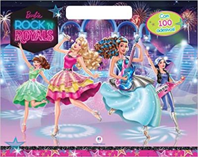 Barbie em Rock n Royals - Adesivos 