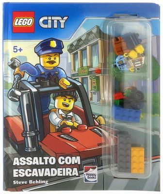 Lego city: Assalto com escavadeira