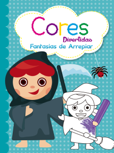 Cores divertidas - fantasias de arrepiar