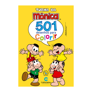 501 Desenhos para Colorir - Turma da Mônica