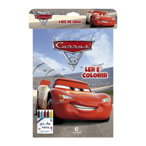 Carros 3 - Ler e colorir com Giz