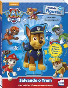 Paw Patrol - História com Figuras: Salvando o Trem